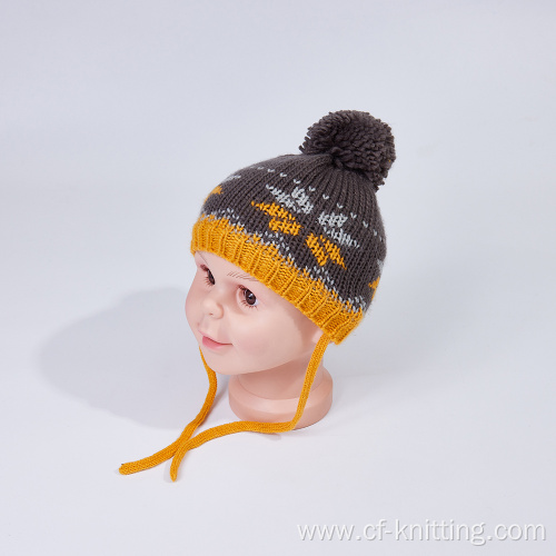 Baby Knit Beanie Caps with cheap price